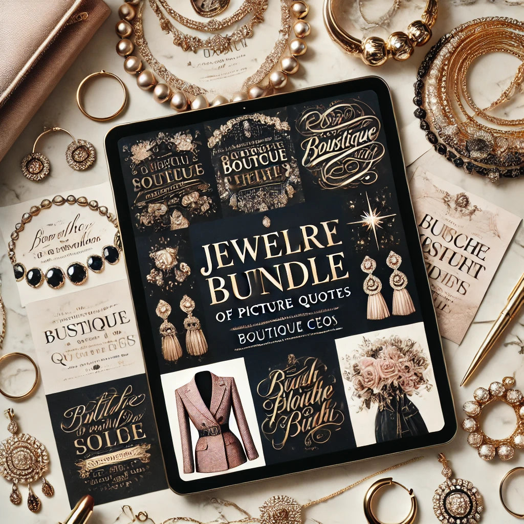 DFY Jewelry Bundle: Picture Quotes