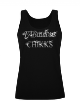 Load image into Gallery viewer, Bling logo tank top
